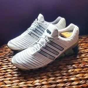 adidas Bounce シューズ US 9.5 ホワイト/ブルー adidas Women's Training Court Team Bounce 2.0 Sneakers